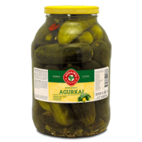 Kedainiu Konservai - Kedainiu Pickled Cucumbers 3L