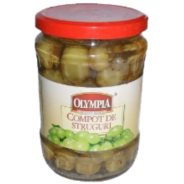 Olympia - White Grapes Compote / Compot Struguri 580ml