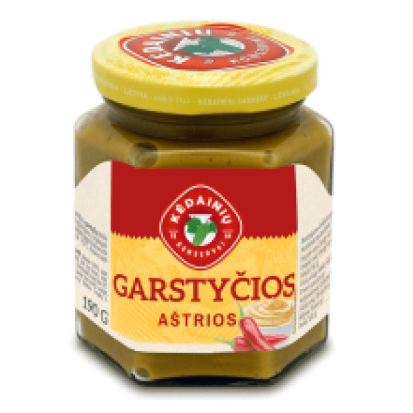 Kedainiu Konservai - Spicy Mustard 190g