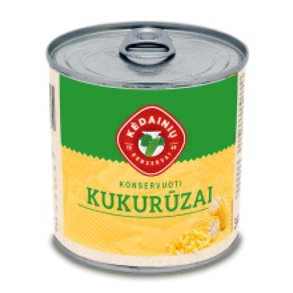 Kedainiu Konservai - Sweetcorn 340g