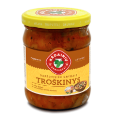 Kedainiu Konservai - Vegetable Stew with Mushrooms 480g