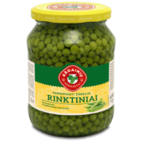 Kedainiu Konservai - Rinktiniai Green Peas 690g