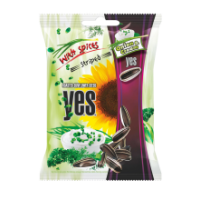 Y.E.S. - Roasted sunflower seeds with spices (cream and onion flavour) 90g