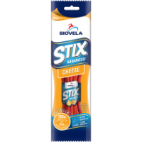 Biovela - STIX Kabanossi Cheese 100g