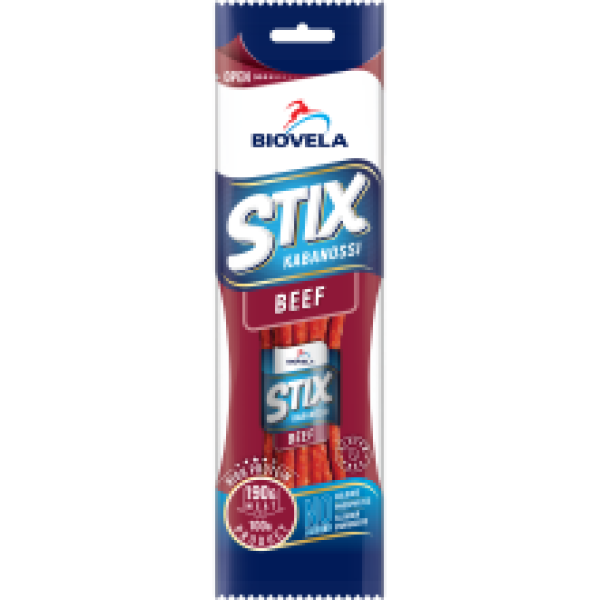 Biovela - STIX kabanossi, Beef  100g