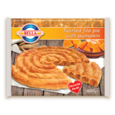 Bella - Filo Pastry Twirled Pie with Pumpkin 800g