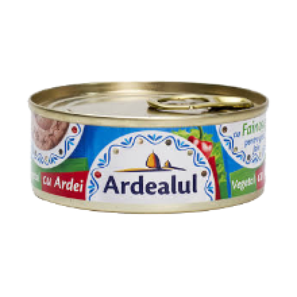Ardealul - Vegetable spread with Paprika 100g / Pate vegetal cu ardei 100g