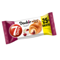 7 Days - Double Vanilla and Sour Cherry Flavour Croissant 110g
