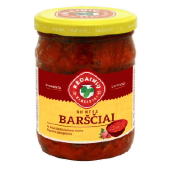 Kedainiu Konservai - Borscht with Meat 480g