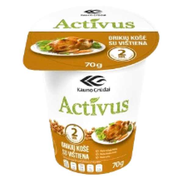 Kauno Grudai - Activus Buckwheat Mash with Chicken 60g