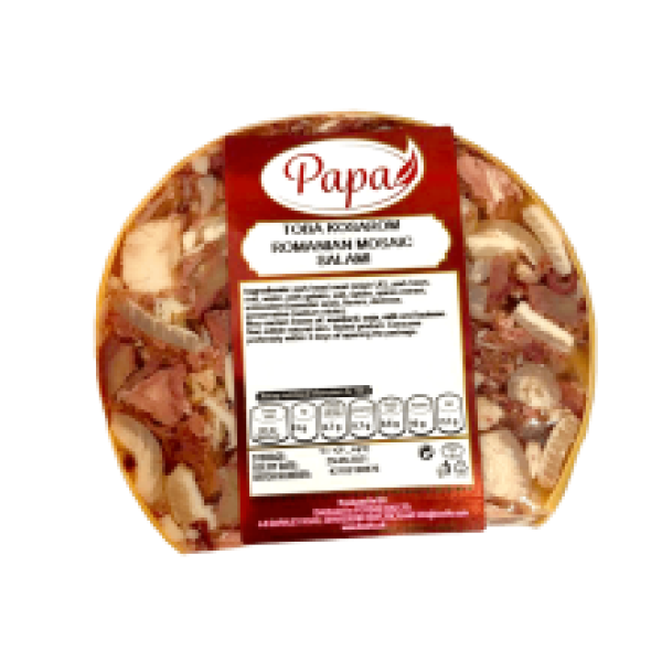 Papa - Romanian Mosaic Salami (Toba Kosarom) kg