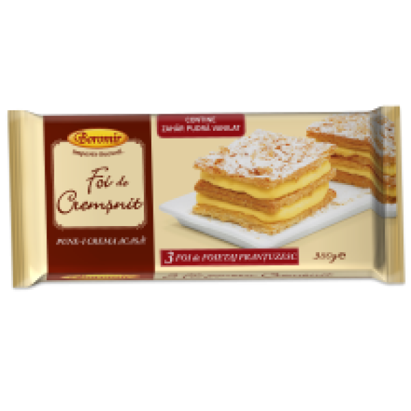 Boromir - Baked Puff Pastry Layers / Foietaj Cremsnit 380g