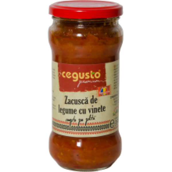 Conservfruct - Zacusca with Roasted Egg Plants 350g