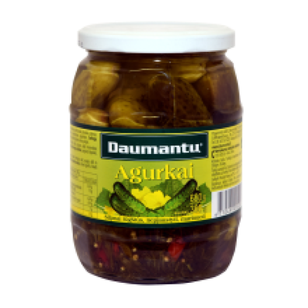 Daumantu - Pickled Cucumbers 680g