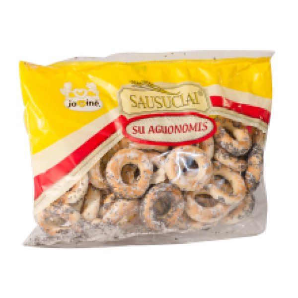 Javine - Hard Wheat Bagels with Poppy Seeds 150g