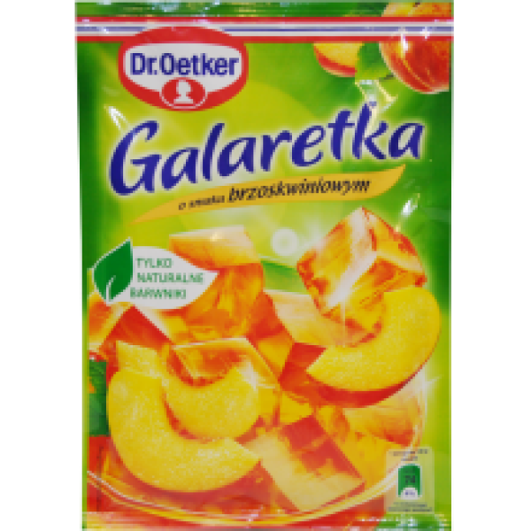 Dr.Oetker - Peach Flavour Jelly 72g