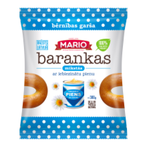 Mario - Soft Bagels with Condensed Milk 300g
