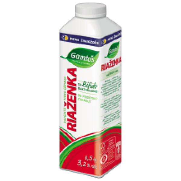 Pieno Zvaigzdes - Riazenka Buttermilk 3.2% Fat 500ml