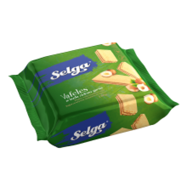 Selga - Hazelnut Flavour Wafers 180g