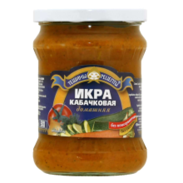 Teshchiny Recepty - Kabachkovaja Domashniaja Zucchini Caviar 500ml