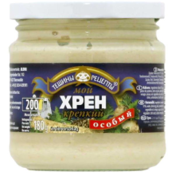 Teshchiny Recepty - Krepkij Horseradish 200ml